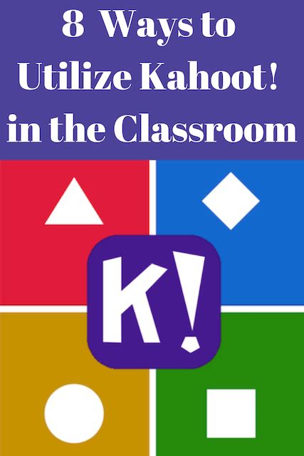 8 Ways to Utilize Kahoot! in the Classroom (With images) | Kahoot ...