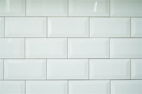 Premium Photo | White tile texture background