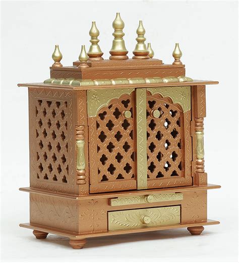 Wooden Temple/ Home Temple/ Pooja Mandir/ Pooja Mandap/ Temple for Home JORD709 - Buy Online in ...