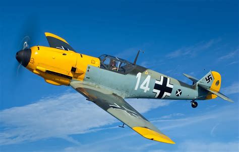 Wallpaper Bf 109, Messerschmitt, Me-109, Air force, The Second World War, Luftwaffe ...