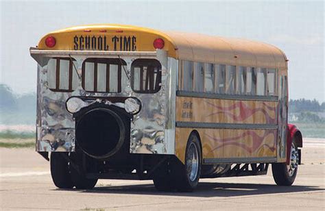 Jet Bus - World Fastest School Bus - XciteFun.net