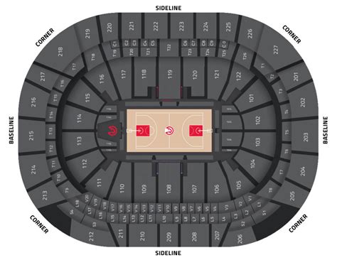 State Farm Arena Seating Plan - Seating plans of Sport arenas around ...