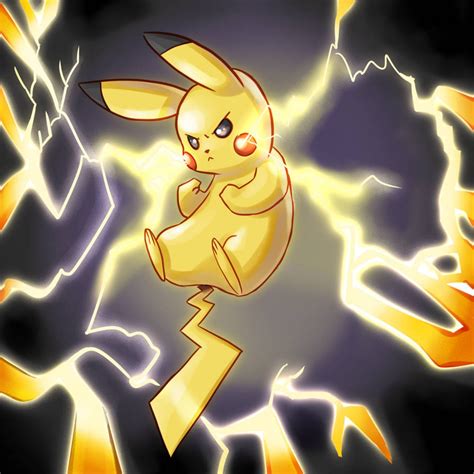 Pikachu Thunderbolt Wallpapers - Wallpaper Cave