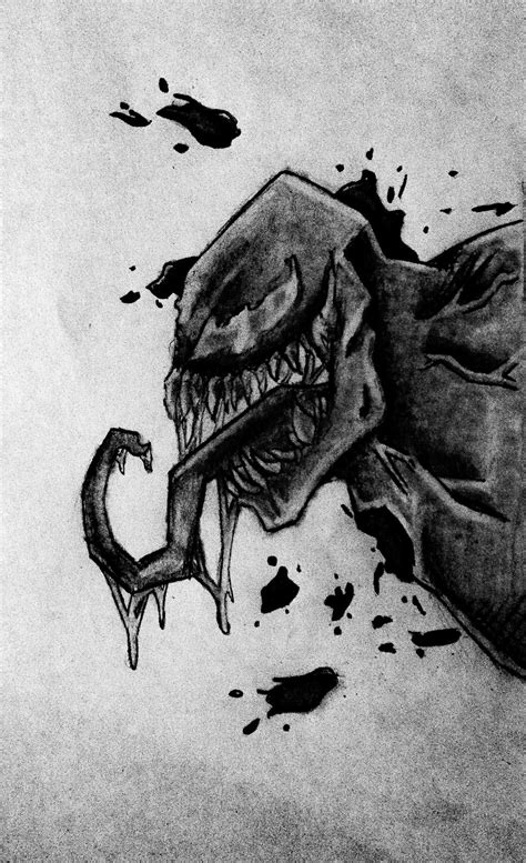 Venom (Spider-Man fan art) by noahdraws12 on DeviantArt