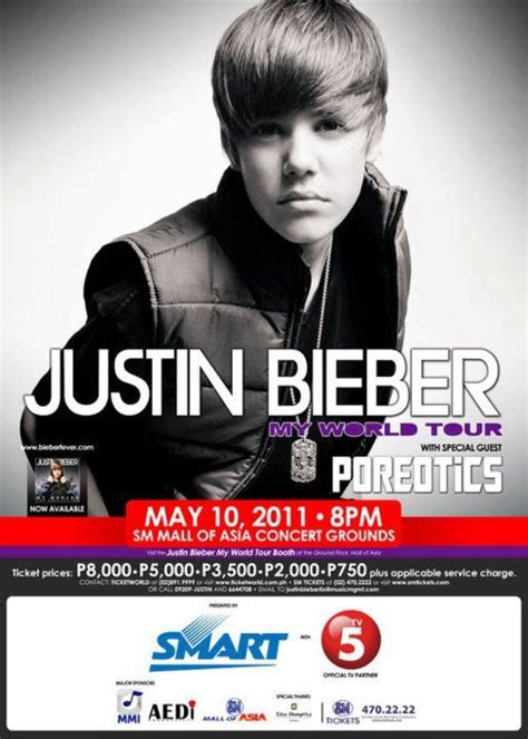 Justin Bieber My World Tour | Philippine Concerts