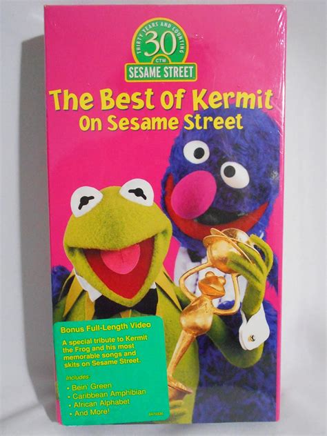 Best of Kermit on Sesame Stree [VHS] : Sesame Street: Amazon.de: DVD & Blu-ray