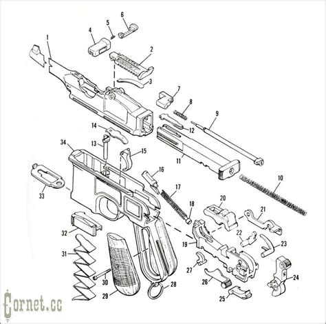 Cornet | Mauser C96, m712 Parts