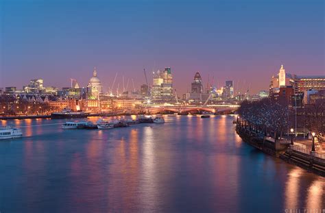 Waterloo Sunset Panorama - Will Pearson - Panoramic Photographer London