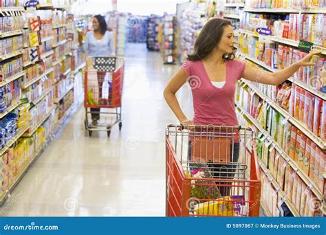 Women Grocery Shopping Royalty Free Stock Photography - Image: 5097067