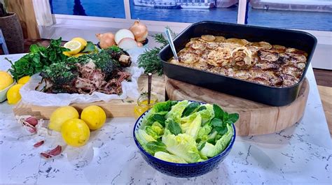 Bryn Williams' slow-roasted lamb shoulder with boulangère potatoes | Slow roast lamb, Lamb ...