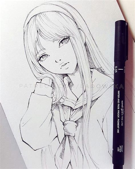 Anime Black And White Drawings - Anime Cute Kawaii Drawings Black And White Best Anime Of 2019 ...