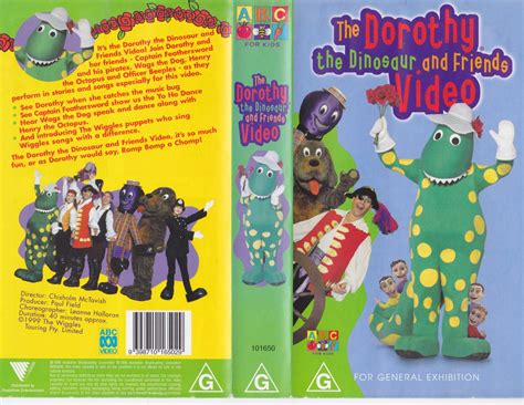 THE WIGGLES THE DOROTHY THE DINOSAUR AND FRIENDS VHS VIDEO PAL~ A RARE ...