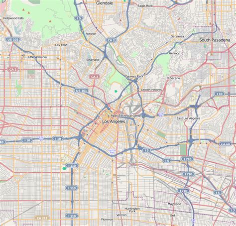 Map Koreatown Los Angeles - Share Map