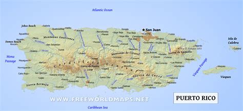 Puerto Rico Map - Car Radio | GPS