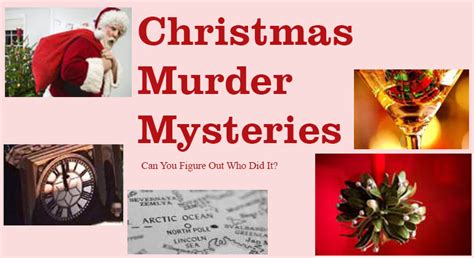 Christmas Murder Mystery Party