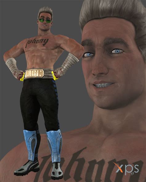 MKX Johnny Cage (Younger) by Sticklove on DeviantArt