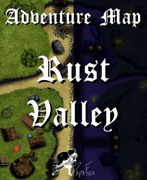 Adventure Map - Rust Valley - Papa-Figo | DriveThruRPG.com