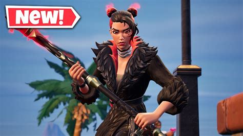 New VALERIA Skin Gameplay in Fortnite | Chapter 5 Season 1 Battle Pass ...