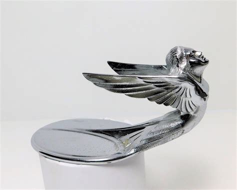 RESERVED for Doug-1933 Plymouth Winged Lady Hood Ornament/Radiator Cap ...