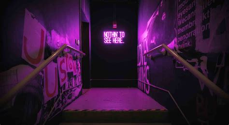 Neon Purple Aesthetic Wallpaper