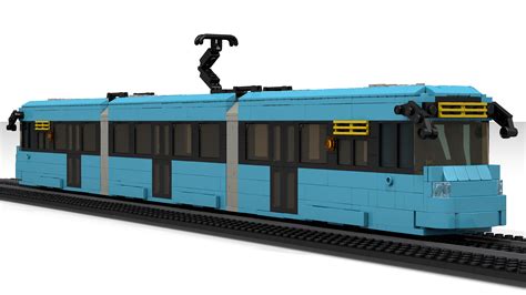 Frankfurt Flexity Tram in Lego | Sparrow & Dove