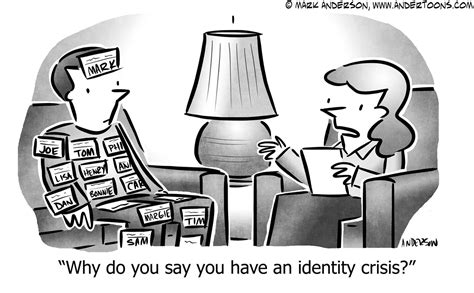 Identity Cartoon # 8197 - ANDERTOONS