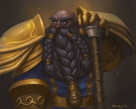 Dwarf Paladin commission | World of warcraft characters, Fantasy dwarf, Dwarf paladin