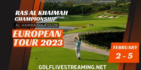 Ras Al Khaimah Championship Golf 2023 Live Stream