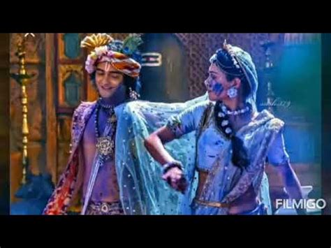 Radha Krishna serial Holi song - YouTube