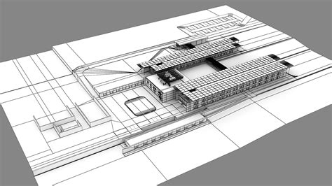 3D Rural Hospital Building model - TurboSquid 1819030