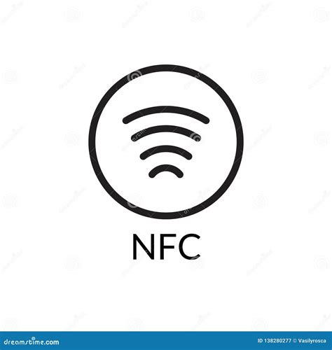 Contactless Nfc Wireless Pay Sign Logo. Credit Card Nfc Payment Vector ...