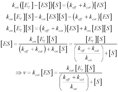 Michaelis-Menten Kinetics and Briggs-Haldane Kinetics