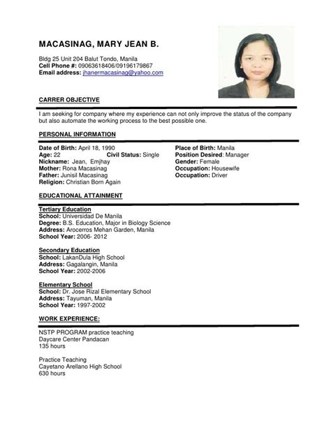 Pin by Ashish Sharma on destination | Job resume template, Sample resume format, Job resume examples