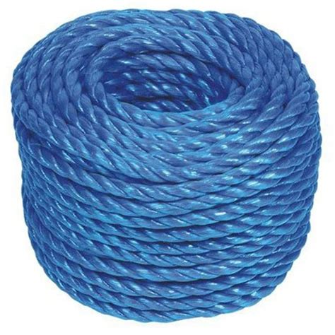 Blue Nylon Rope, 100 m, 5 mm at best price in Chennai | ID: 26275196730