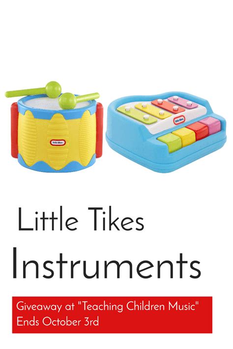 Little Tikes Tap a Tune Instrument Giveaway - Teaching Children Music