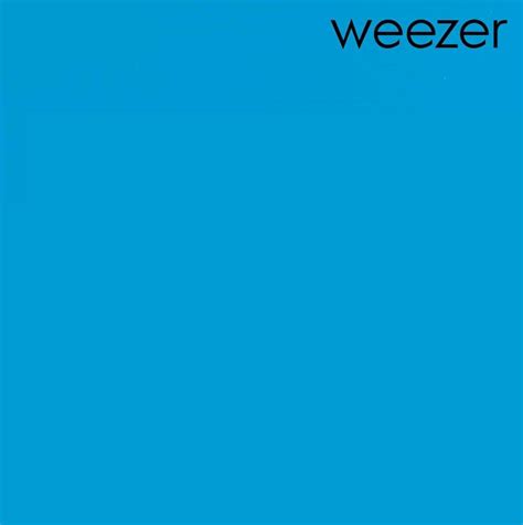 The Blue Album by Weezer, but no one showed up for the cover shoot : r/weezer