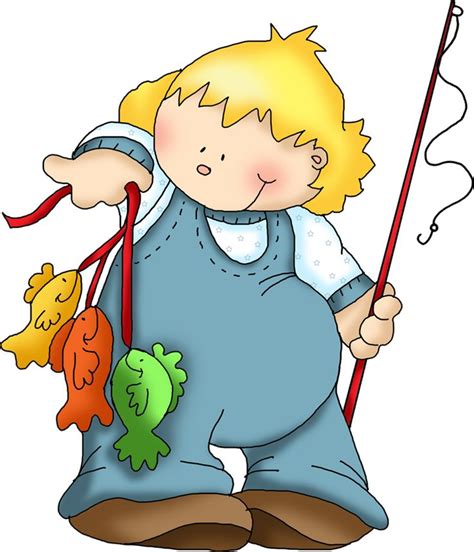 Boy Fishing Clipart | Free download on ClipArtMag