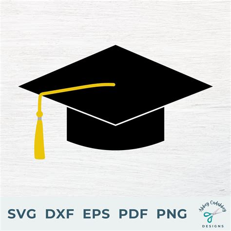 Graduation Cap SVG Graduation Hat SVG Graduation Tassel SVG Graduate ...