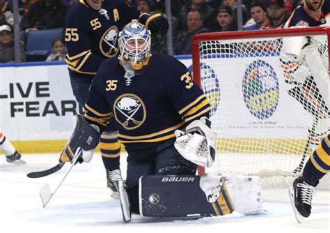 Sabres goalie Linus Ullmark to start against Panthers - Buffalo Hockey Beat