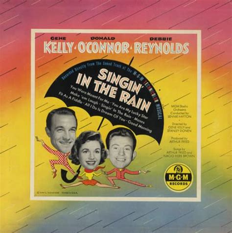 Original Soundtrack Singin' In The Rain US 10" vinyl single (10 inch record) (381940)