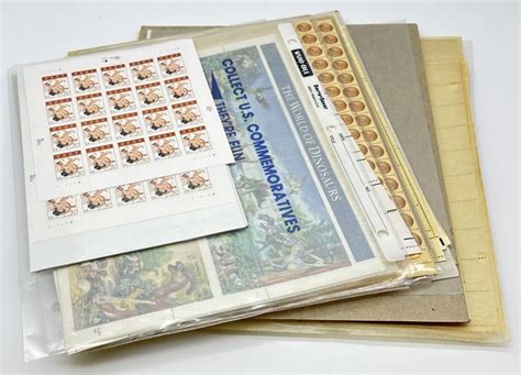 U.s. Sheet Stamps Of Various Amounts And Years Auction