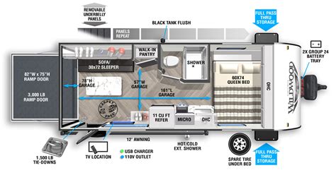 Wildwood Toy Hauler Floor Plans | Wow Blog