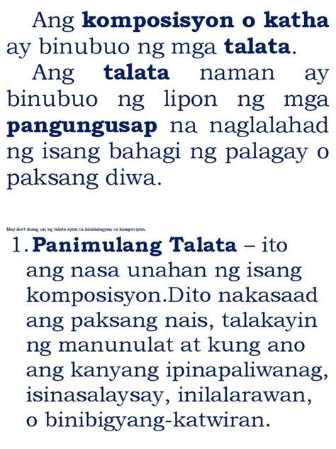 halimbawa ng talata - philippin news collections