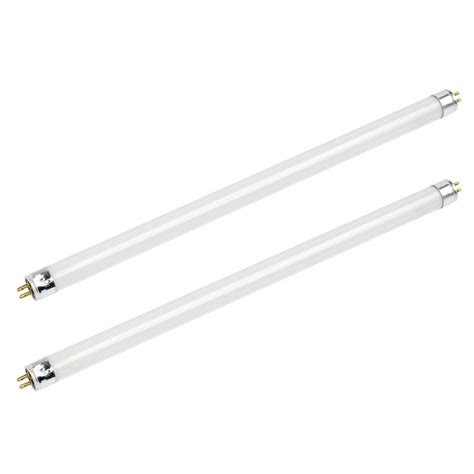 (Pack of 2) F8T5/WW 8W T5 12" Warm White 3000K Fluorescent Light Bulb 12,000HR