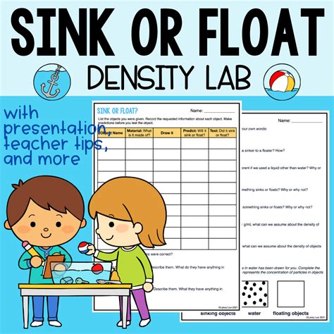 Sink or Float Density Experiment - Laney Lee