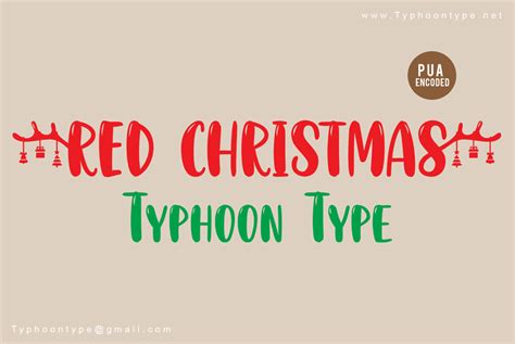 Red Christmas Font | dafont.com