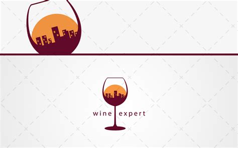 Wine Logo For Sale | Modern Wine Brewing Logo - Lobotz