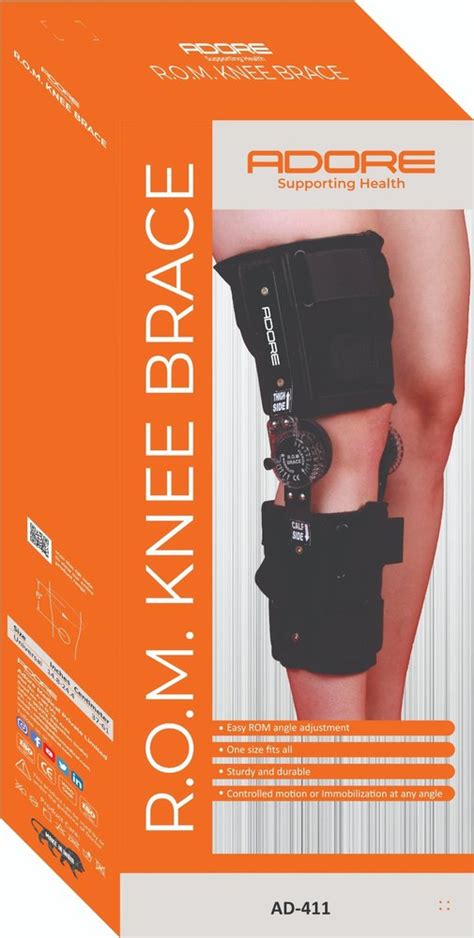 Ligament Injuries Adore Rom Knee Brace at Rs 2220 in Jaipur | ID ...