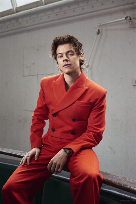 Harry Styles in the photoshoot “Sunday Times” 2017 | Moda masculina, Cantores, Moda