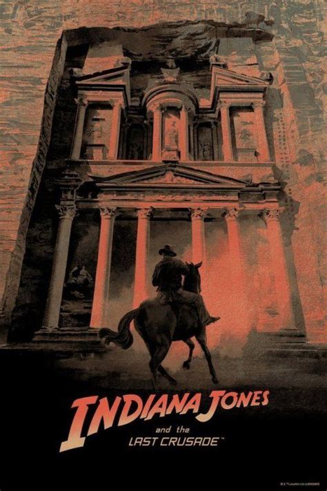 Indiana Jones and the Last Crusade Poster - Hans Woody | Indiana jones, Indiana jones films, Indiana